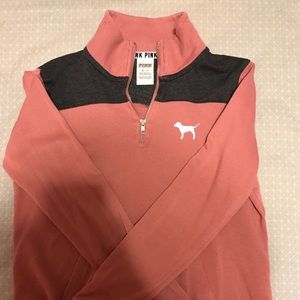 Pink Quarter Zip